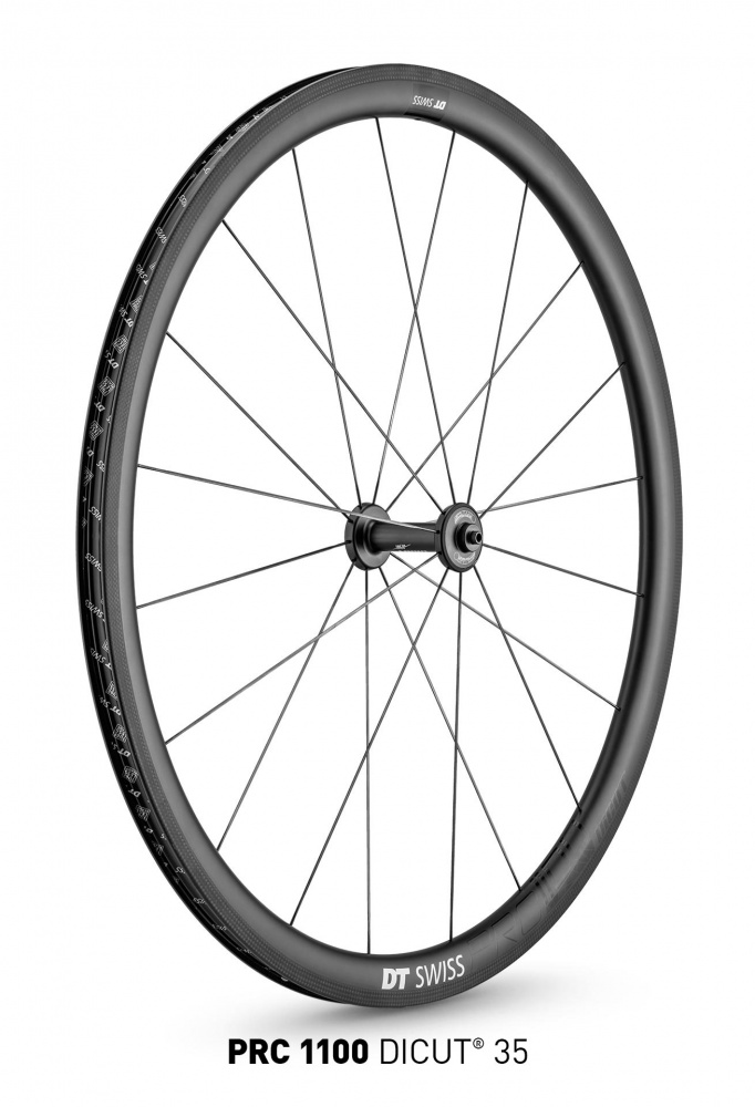 Zapletená kola DT Swiss PRC 1100 DICUT 35 - přední + zadní kolo