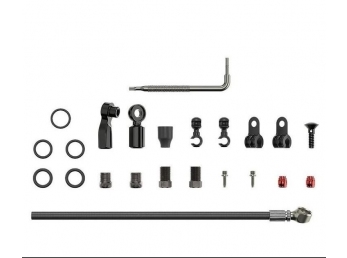 SRAM Hadice pro kot.brzdy - Beveled Banjo -2000mm, černá, Flatmount