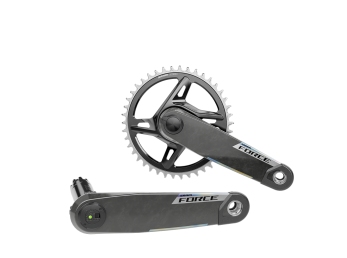 SRAM FORCE AXS 1x Power Meter Spindle XPLR DUB WIDE E1 175mm - Direct Mount 42z (středová