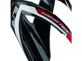 Košík ELITE CUSTOM RACE  lesklý černý/červený