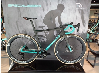 Bianchi Specialissima RC teamová edice Dura Ace Di2 +WATT karbon kola Vision 50cm 2025
