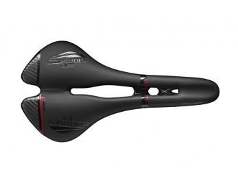 Sedlo SELLE SAN MARCO Aspide Open-Fit Carbon FX Wide (black/black)