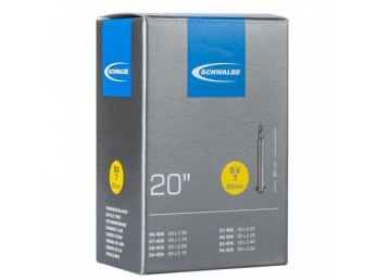 Schwalbe duše 20" SV7 40/60-406/428 60mm galuskový ventilek