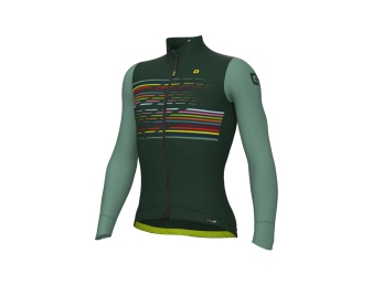 Zateplený cyklistický dres ALÉ pánský LOGO PR-S - Velikost L