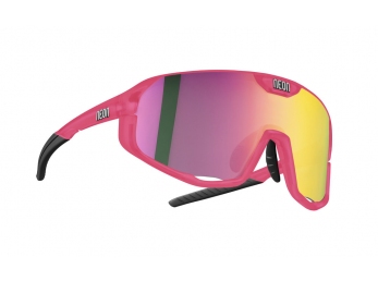 Brýle NEON VOLCANO, rámeček CRYSTAL PINK MAT, skla MIRROR VIOLET CAT 3