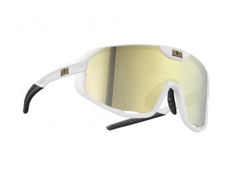 Brýle NEON VOLCANO, rámeček WHITE MAT, skla MIRROR BRONZE CAT 3