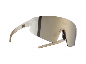 Brýle NEON SKY SMALL, rámeček CRYSTAL GOLD MAT, skla MIRROR BRONZE CAT 3