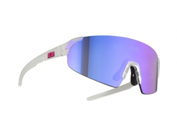 Brýle NEON SKY SMALL, rámeček CRYSTAL MAT, skla MIRROR VIOLET CAT 3