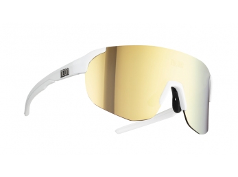 Brýle NEON SKY, rámeček WHITE MAT, skla MIRROR BRONZE CAT 3