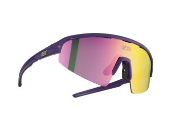 Brýle NEON ARROW 2.0 SMALL, rámeček VIOLET SHINY, skla MIRROR VIOLET CAT 3
