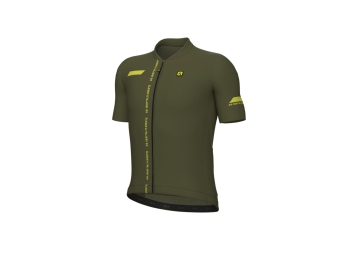 Letní cyklistický dres ALÉ pánský PR-E FOLLOW ME military green