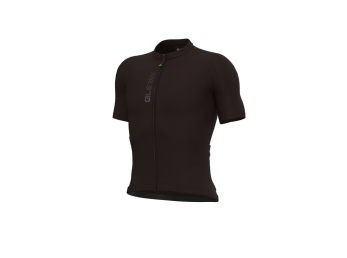 Letní cyklistický dres ALÉ pánský PRAGMA COLOR BLOCK OFF ROAD cocoa brown