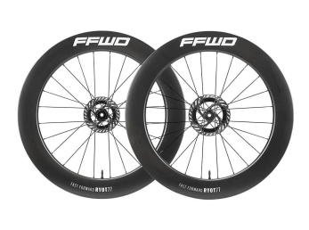 Karbonová kola Fast Forward RYOT77 V2 (77 mm), DT240 2:1 EXP, White, plášť