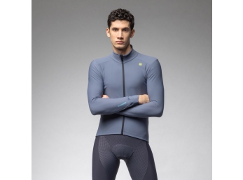 Zateplený cyklistický dres ALÉ pánský KLIMATIK K-IDRO - Velikost XL