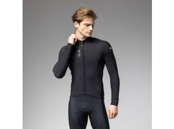 Zateplený cyklistický dres ALÉ pánský PRAGMA FONDO 3.0 black