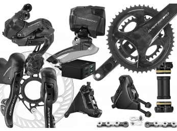 Sada Campagnolo SUPER Record EPS WRL DB 12s, 172,5 45-29