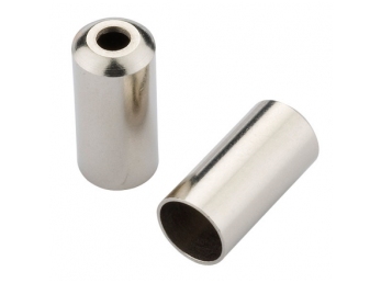 JAGWIRE koncovka brzdového bovdenu open 5mm mosaz chrom 1ks