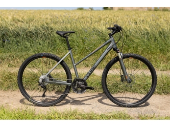 CUBE Nature SL Flashgrey´n´orange 46cm trapeze 2022