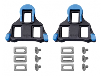 Kufry SHIMANO SPD SL SM-SH12 s vůlí, modro-černé