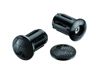 Ciclovation zátka do řídítek Lock In UFO 2 ks