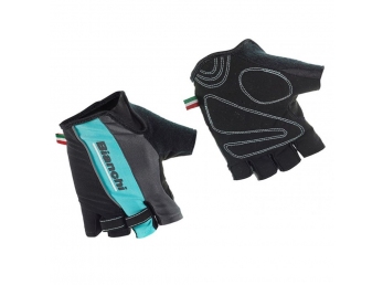 Rukavice Bianchi  Sport Line, černá/šedá, vel M