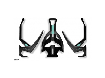 Košík BIANCHI DELTA Carbon černý /celeste matt