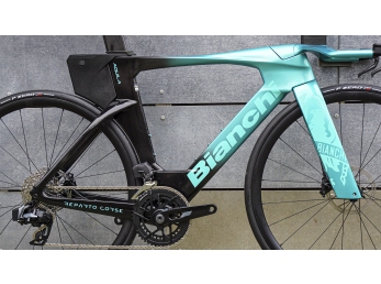 Bianchi Aquila RC Sram Rival AXS E1, Metallic Celeste Black 2026