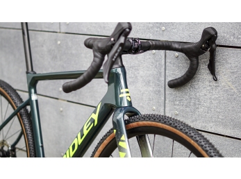 Ridley ASTR SHIMANO GRX 620x12 Storm Green Metallic/ Lime Gren