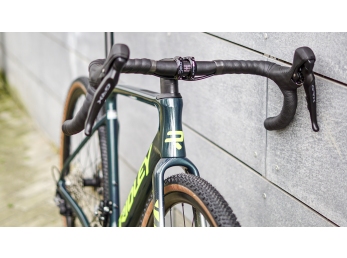 Ridley ASTR SHIMANO GRX 620x12 Storm Green Metallic/ Lime Gren