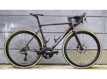 Testovací flotila Wilier VERTICALE SLR+Ultegra Di2 2x12+KLEOS 36 black M