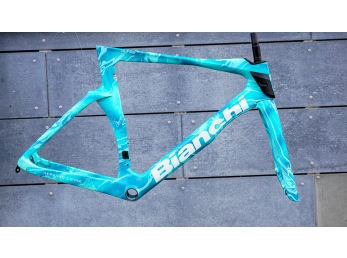 Bianchi Oltre RC Disc Blue Marine Drip- Officina Bianchi rámová sada 57cm