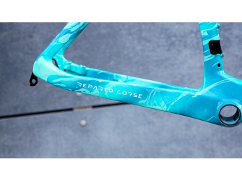 Bianchi Oltre RC Disc Blue Marine Drip- Officina Bianchi rámová sada 57cm