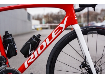 Ridley Fenix SLiC Sram Rival AXS Red- White, vel.M-57cm