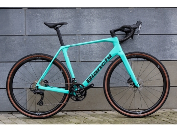 Bianchi Impulso PRO Shimano GRX 820 DISC 2X12S CELESTE 2026