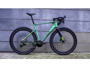 Wilier RAVE ID2 Shimano GRX 1x12 MICHE GRAFF Allroad Carbon 40mm Pixel GREEN