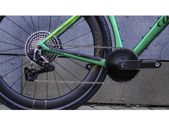 Wilier RAVE ID2 Shimano GRX Di2 1x12 MICHE GRAFF XL Pixel GREEN