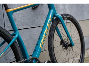 Ridley Kanzo Adventure SRAM FORCE AXS XPLR  1x12 Ocean Green + Honey Gold Metallic