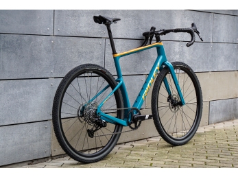 Ridley Kanzo Adventure SRAM FORCE AXS XPLR  1x12 Ocean Green + Honey Gold Metallic