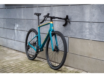 Ridley Kanzo Adventure SRAM FORCE AXS XPLR  1x12 Ocean Green + Honey Gold Metallic