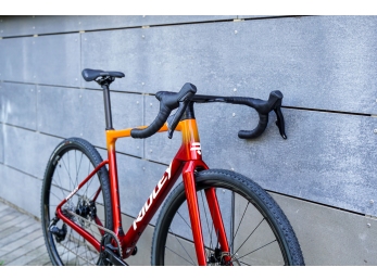 Ridley Grifn SRAM Rival XLPR 1x12, Red Orange velikost S 54cm 2024