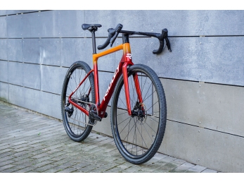 Ridley Grifn SRAM Rival XLPR 1x12, Red Orange velikost S 54cm 2024