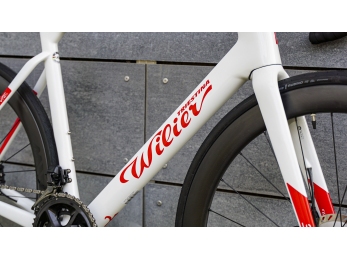 Wilier FILANTE SL Shimano Ultegra Di2 +Z Bar Miche S 50 Carbon White Red