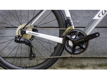 Wilier GARDA Shimano 105 Di2 +Miche SWR 40 Carbon White Black L