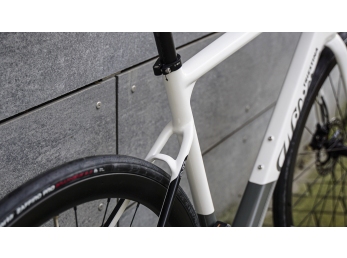 Wilier GARDA Shimano 105 Di2 +Miche SWR 40 Carbon White Black L