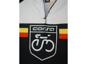 Dres Eddy Merckx Corsa White Logo XL