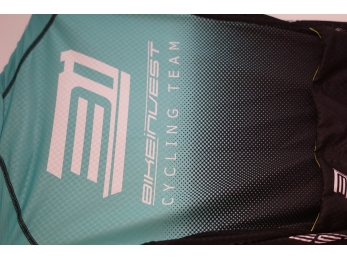 Letní cyklistický dres ALÉ PRR  Bikeinvest Cycling Team celeste vel-L