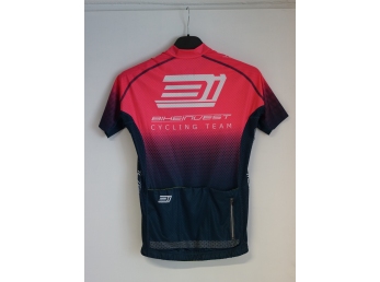 Letní cyklistický dres ALÉ PRR  Bikeinvest Cycling Team Pink vel-S