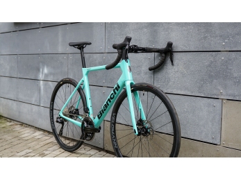 Bianchi Sprint Shimano 105 Di2 12sp  Disc Celeste/Graphite Full Glossy 2025 57cm