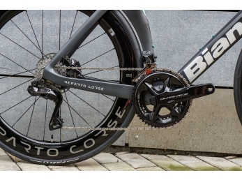 Bianchi Oltre RC Disc Black Carbon/ CK16 Luna Dura Ace  57cm