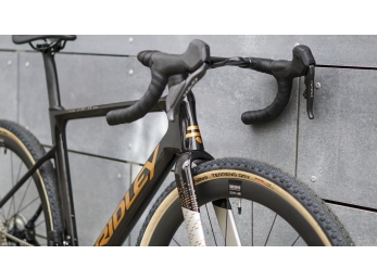 Ridley ASTR RS Shimano GRX Di2 2x12 UD Carbon + Silver + Bronze Gold